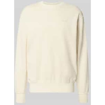 relaxed fit sweatshirt van puur katoen