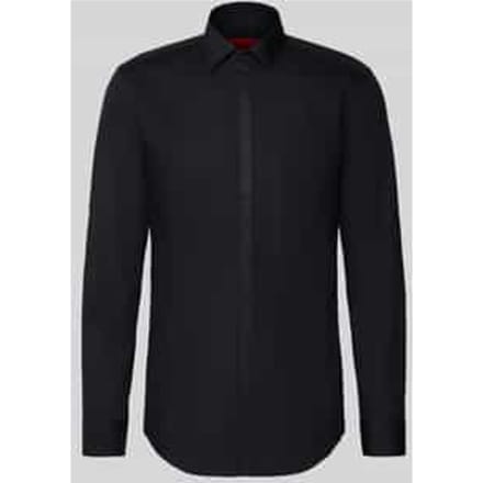 Slim fit zakelijk overhemd van puur katoen, model 'KEIDI'