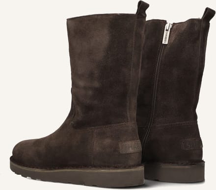 Shabbies Palissa Mia High Zip Boots Dames - Bruin - Maat 36