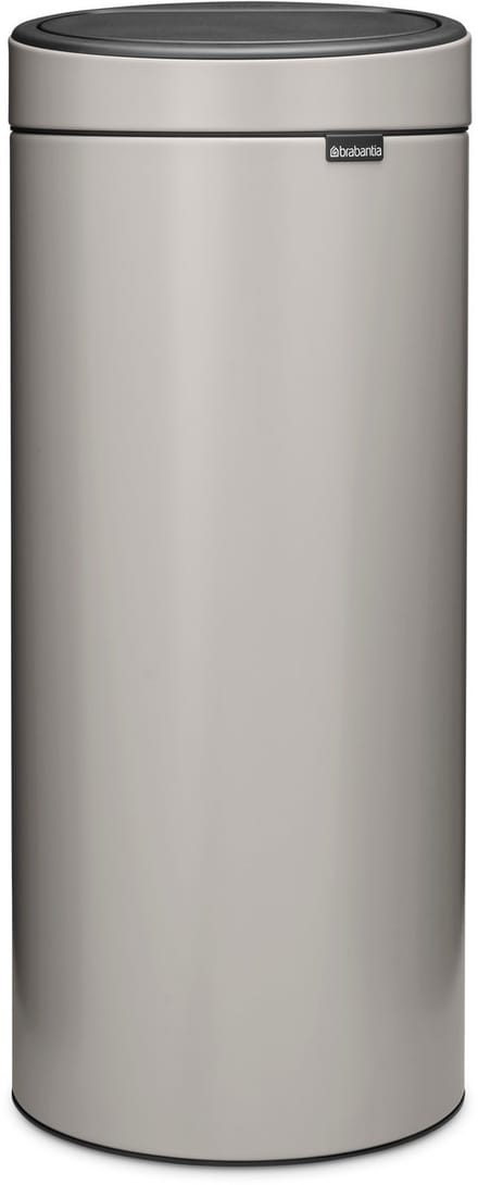 Brabantia Touch Bin Prullenbak - 30 liter - Soft Grey