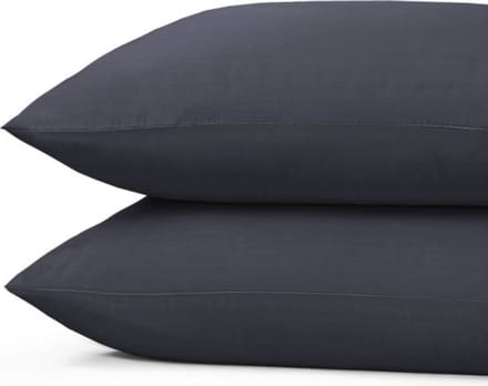 Cozy Covers 100% Katoen - Kussenslopen - Set van 2 - 60x60 cm - Antraciet