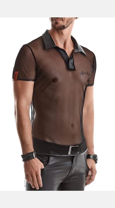 RM Roberto mesh polo Size S