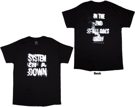 System Of A Down - All Goes Away Heren T-shirt - M - Zwart