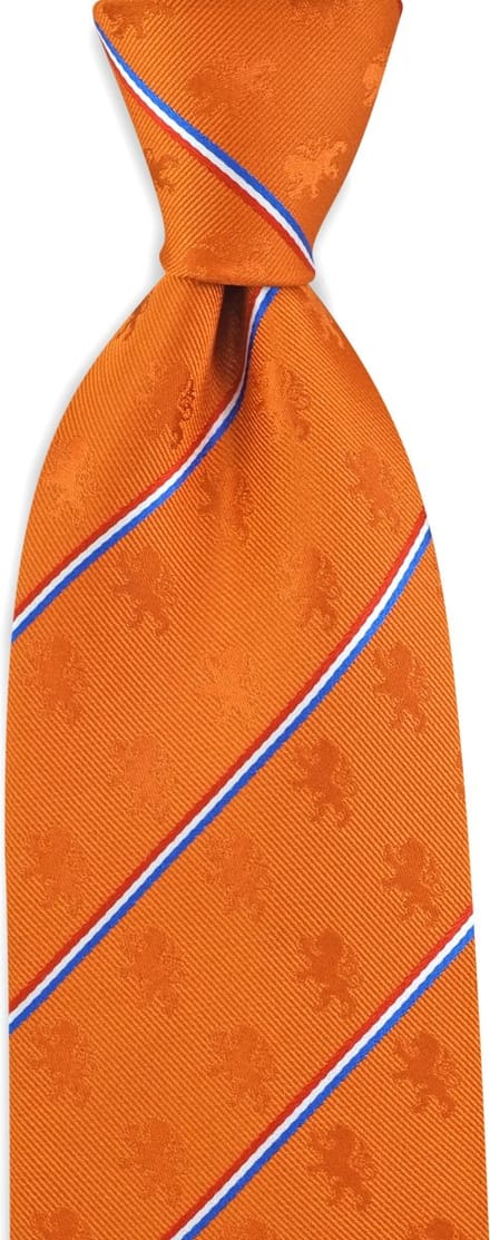 We Love Ties - Stropdassen - Stropdas Holland - oranje / rood / wit / blauw
