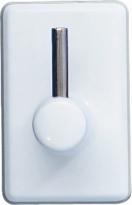 Wenko Gordijnhaken 2 X 3 Cm Abs Wit 4 Stuks