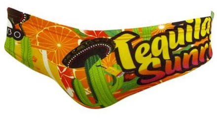 Turbo Tequila Sunrise Zwemslip Oranje 5XL Man