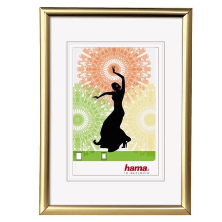 Hama Fotokader kunststof Madrid goud 20x30cm