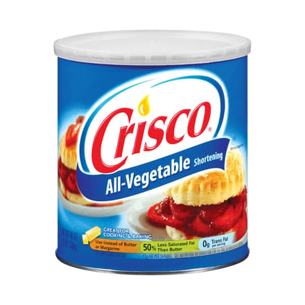 Crisco Shortening Plantaardig Vet 1,36kg