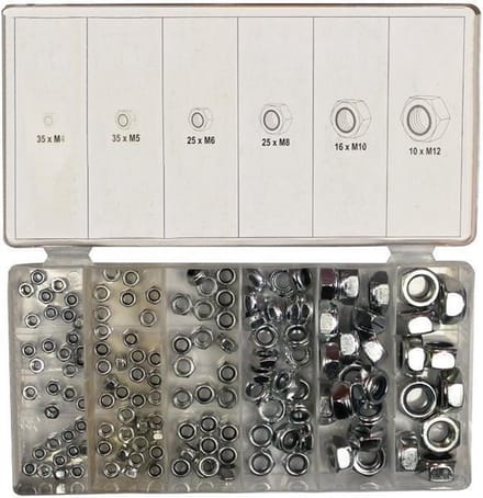 Assortiment doos - borgmoeren - 146 delig