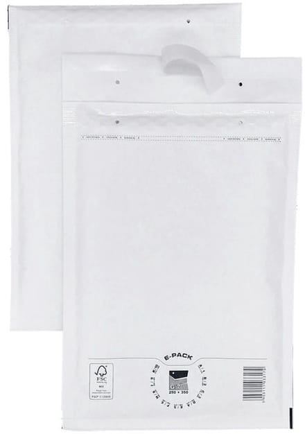 Heykapak - Luchtkussenzak - G17 - Wit - 250x350mm - Set van 10