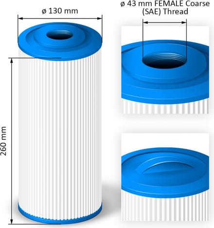 Spa Waterfilter voor Magnum MA49