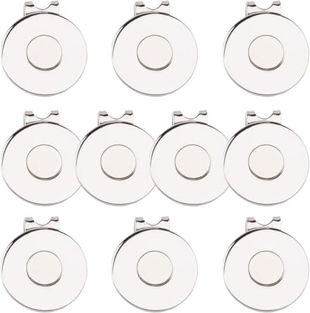 Magnetische Golf Hoed Clips - 10 Pack Ball Marker Houder voor Golfer Accessoires