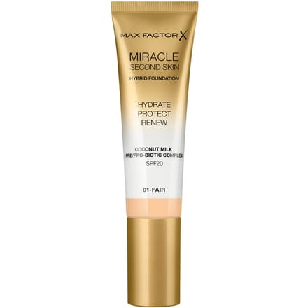Max Factor Miracle Touch Second Skin 30ml (Various Shades) - Fair