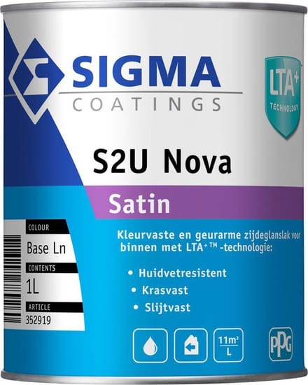 Sigma Contour Aqua-PU Satin 2,5l wit