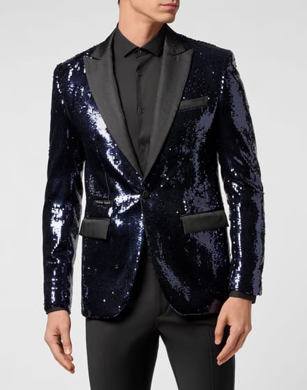 Blazer Met Één Knoop Slim Fit