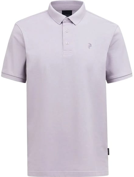 Peak Performance Classic Cotton Korte Mouw Poloshirt Paars S Man