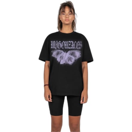 Dames-T-shirt oversized MJ Gonzales Butterfly Illusion