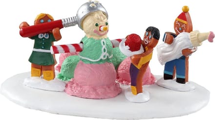Lemax - Triple Scoop Snowman - Kersthuisjes & Kerstdorpen