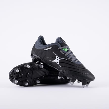 Gilbert Rugbyschoenen Kinetica Pro 8 Noppen Zwart - 48