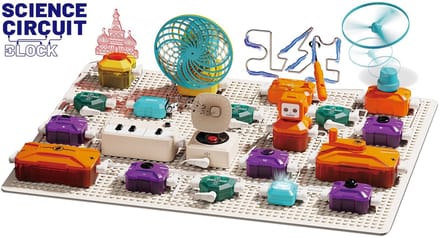 BLD Wetenschap & Spel Elektro Experimenteerset 61 delig voor 450+ experimenten