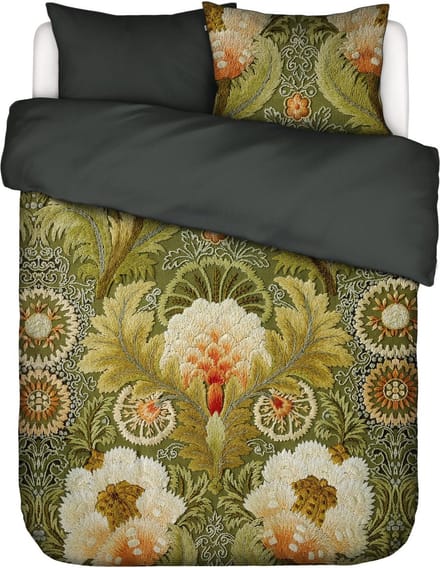 ESSENZA Noma Dekbedovertrek Thyme - Tweepersoons – 200x200/220 cm