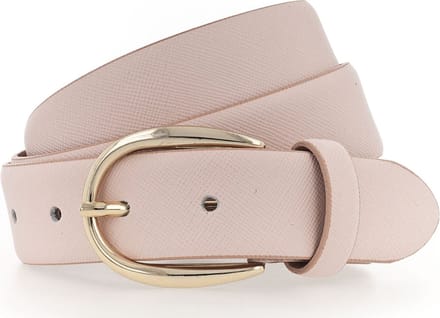 Vanzetti Leren Riem 30mm Leather Belt W75 Pale Rose Roze