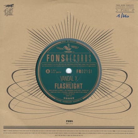 Vandal X - Flashlight (7" Single) ( Limited Edition)