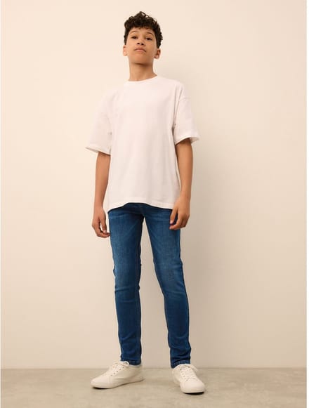 Next - Jongens - Stretchjeans skinny fit - Blauw