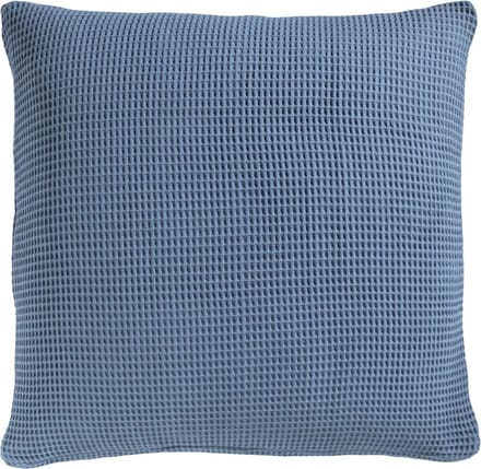 Heckett & Lane Wafel Kussensloop Katoen - 50x50cm - colonial blue