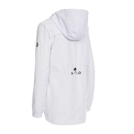 Trespass Dames/dames Flourish Waterproof Jasje (Wit)