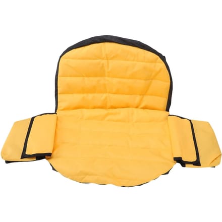 Housse de siège pour tondeuse à gazon Tissu Oxford Housse de siège de tracteur avec rangement Remplacement pour yellow