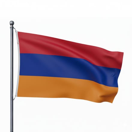 Trasal - vlag Armenië - armeense vlag - 150x90cm