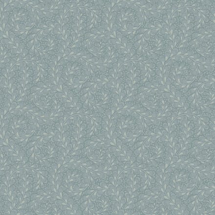 Boråstapeter Vliesbehang 2254 - Treasured - Botanisch Blauw - 53cm x 10.05m