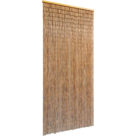 Vidaxl Bamboe Gordijn, Deurgordijn 90X200 Cm