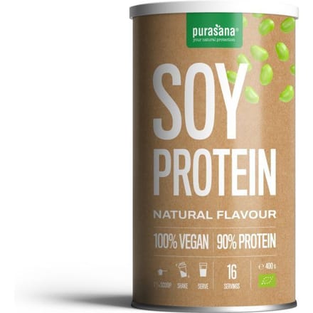 Purasana® Vegan Proteïne Soja Naturel 400 Poeder