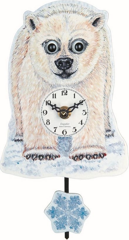 Engstler - 208 QP - Wandklok met slinger - Quartz