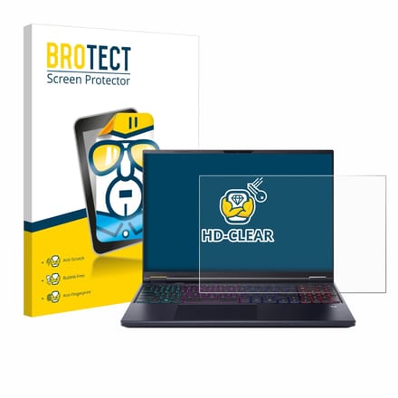 BROTECT - Screenprotector voor Acer Predator Helios Neo 16 AI - Folie Beschermfolie transparant