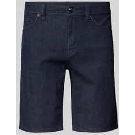 Modern fit korte jeans in 5-pocketmodel, model 'Fortress'
