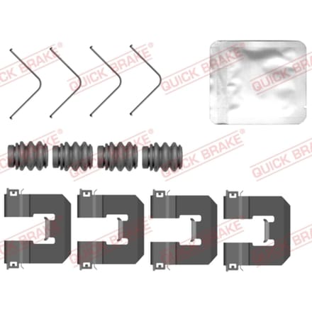 Toebehorenset, schijfremblok QUICK BRAKE 109-0160