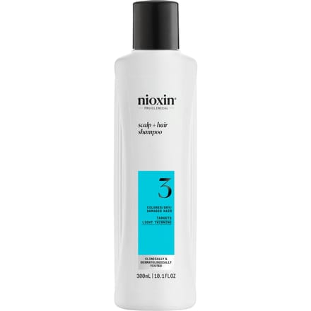 Nioxin System 3 - Shampoo - voor Gekleurd Haar - Anti Haaruitval - Dunner Wordend Haar - 300ml