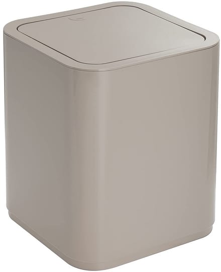 Stijlvolle Badkamer Afvalemmer in Beige Hars