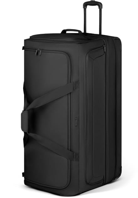 REDOLZ Reistas Trolley Duffle Essentials Wheeled Duffle Exp. Black Zwart 90cm