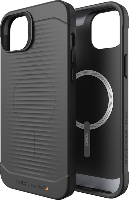 Gear4 Havana MagSafe iPhone 14 Plus hoesje zwart