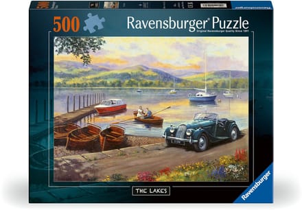 Ravensburger puzzel The Lakes - Legpuzzel - 500 stukjes