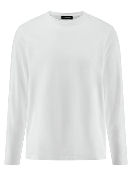 Longsleeve ronde hals Van Louis Sayn wit