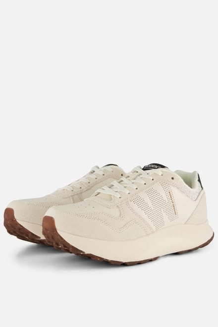 Woden Woden Mathilde Runner wit Leer