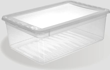 Clearbox Met Deksel 39x26x14 - 11 L Bea Transparant Keeeper 10579