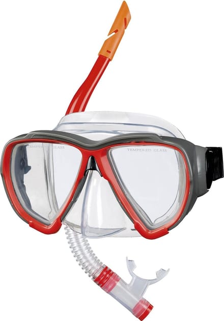 BECO snorkelset Porto - rood