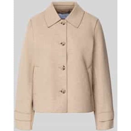 Vila Jas Vijuice L/s Short Jacket - Noos 14111939 Natural Melange Dames Maat - 36