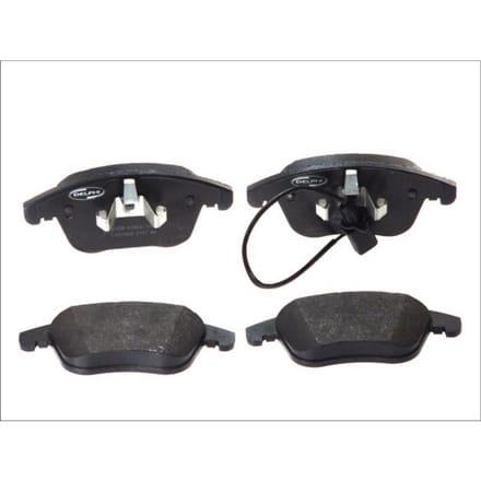 Remblokset DELPHI LP2107, voor